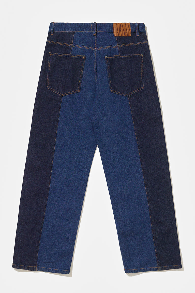 Two Tones Denim Pants