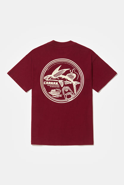 Sardine Classic Tshirt  Burgundy