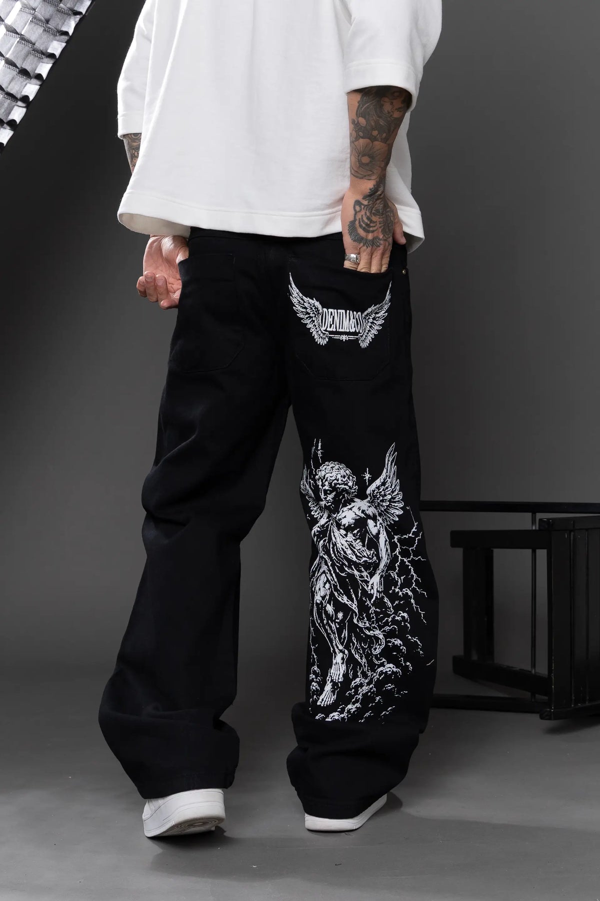 Calça Baggy Angel Black