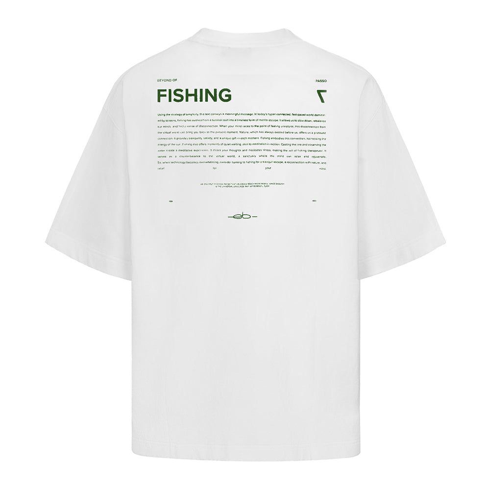 TSHIRT FISHING IDEA OFF WHITE