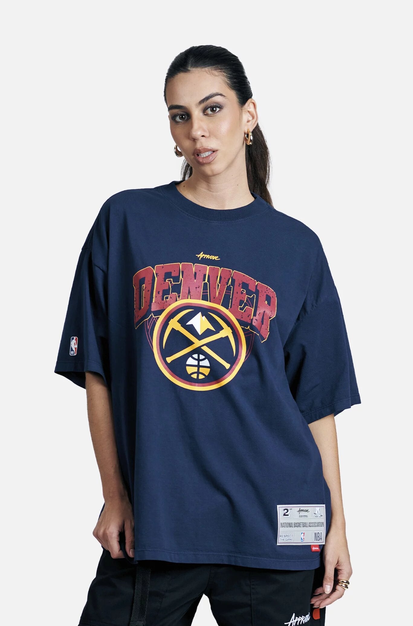 CAMISETA HUGE APPROVE X NBA DENVER BASIC