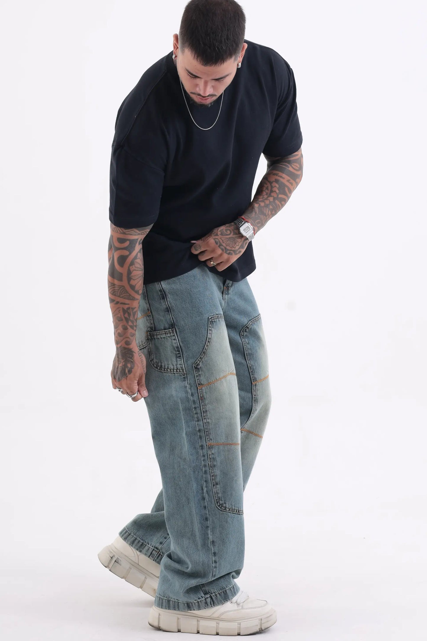 Calça Baggy Carpenter Denim