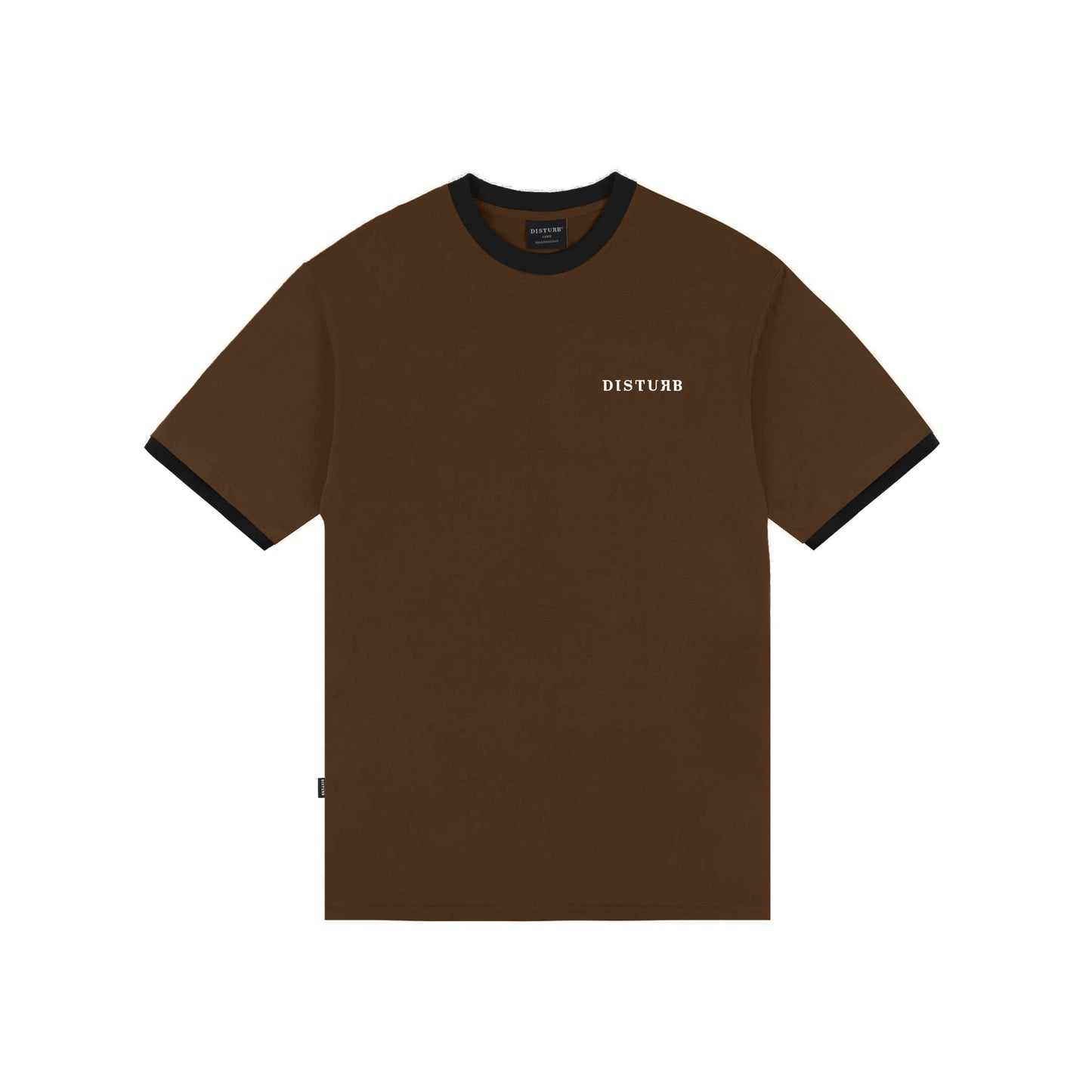 Ringer TShirt In Brown