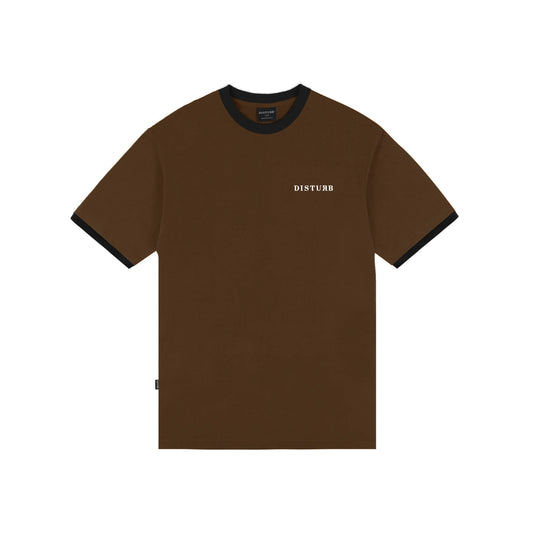 Ringer TShirt In Brown