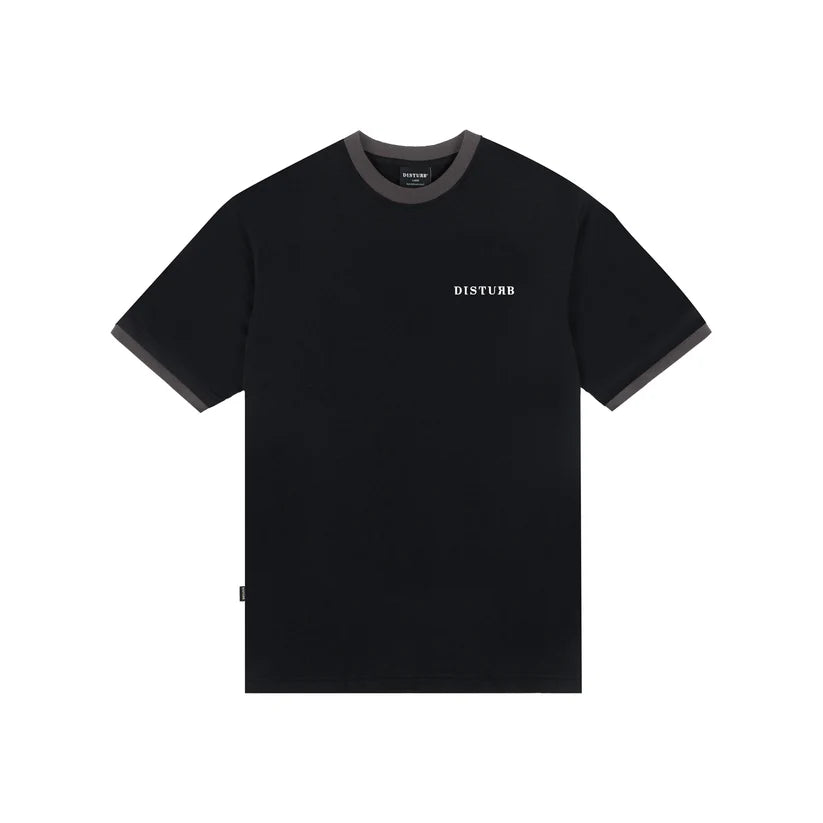 Ringer TShirt In Black