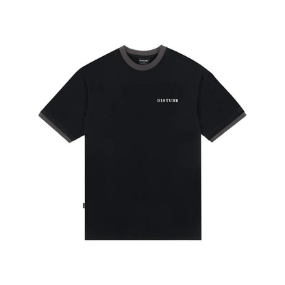 Ringer TShirt In Black