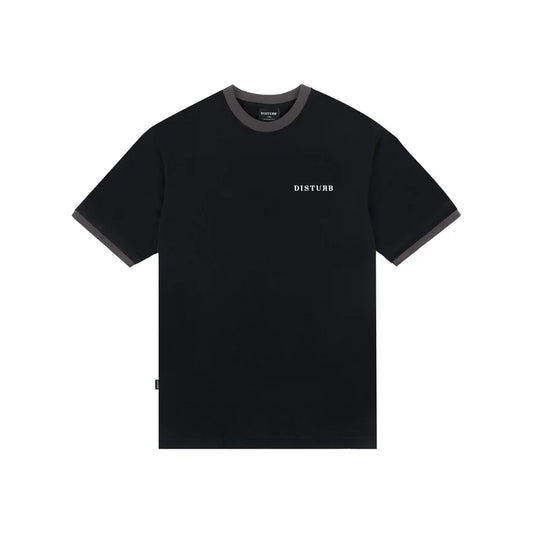 Ringer TShirt In Black