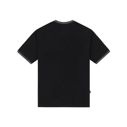 Ringer TShirt In Black