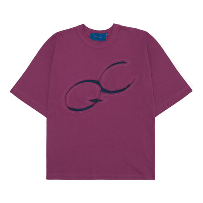 UNDERSTITCH MAGENTA TSHIRT