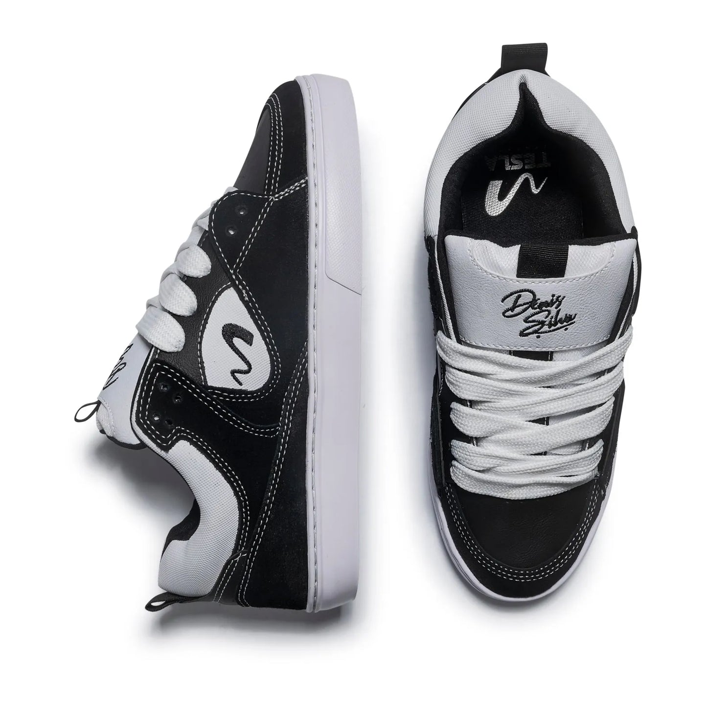 Tênis Tesla Fusion Black white