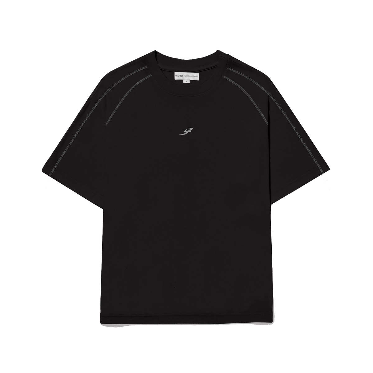 Camiseta Recortada B Garca Preta