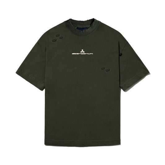 CAMISETA OVER  ATITUDE VERDE