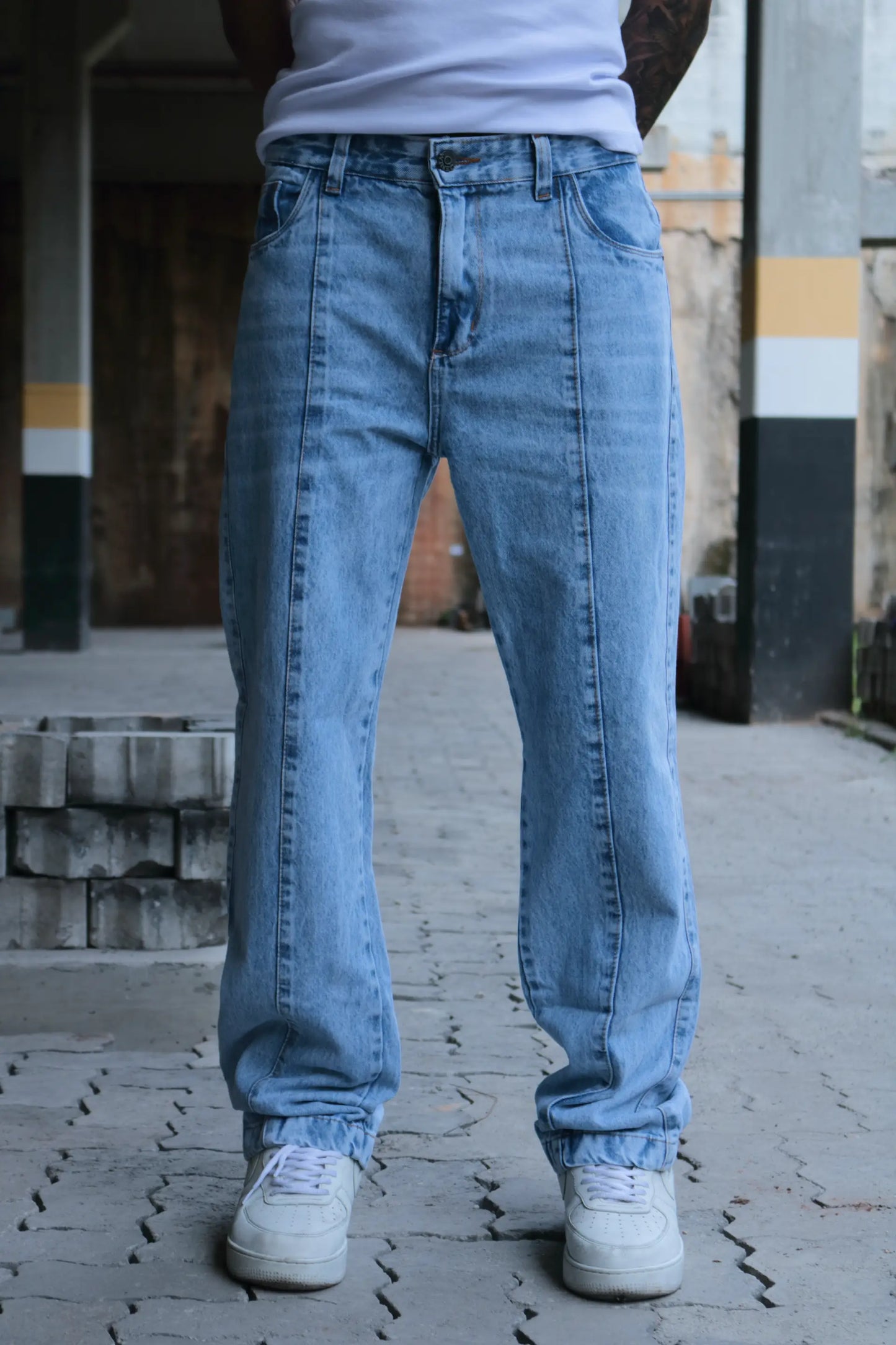 Calça Baggy Sewing Frontal