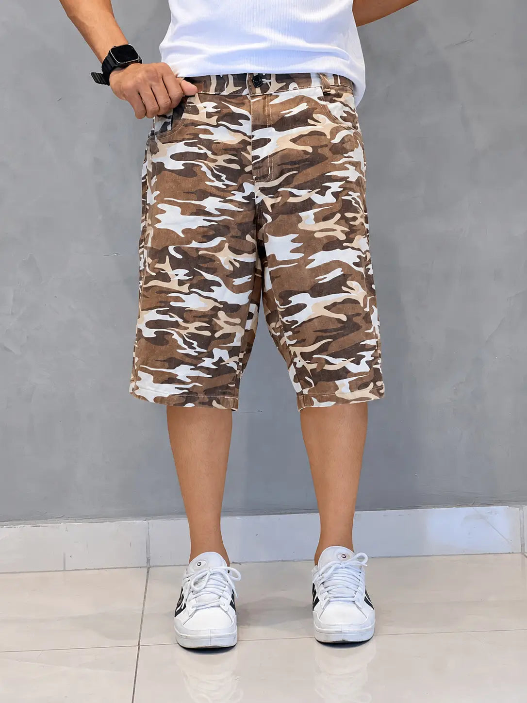 Bermuda Camuflada Brown