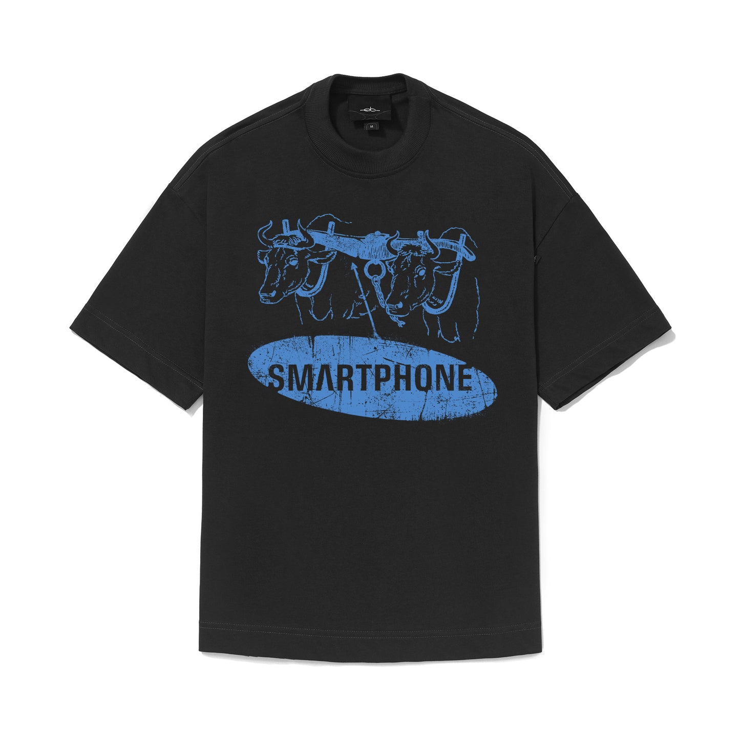 CAMISETA REGULAR  SMARTPHONE  PRETO