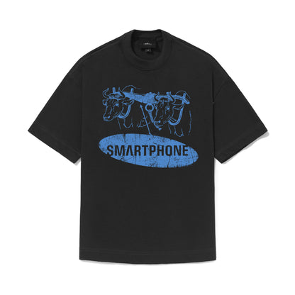 CAMISETA REGULAR  SMARTPHONE  PRETO