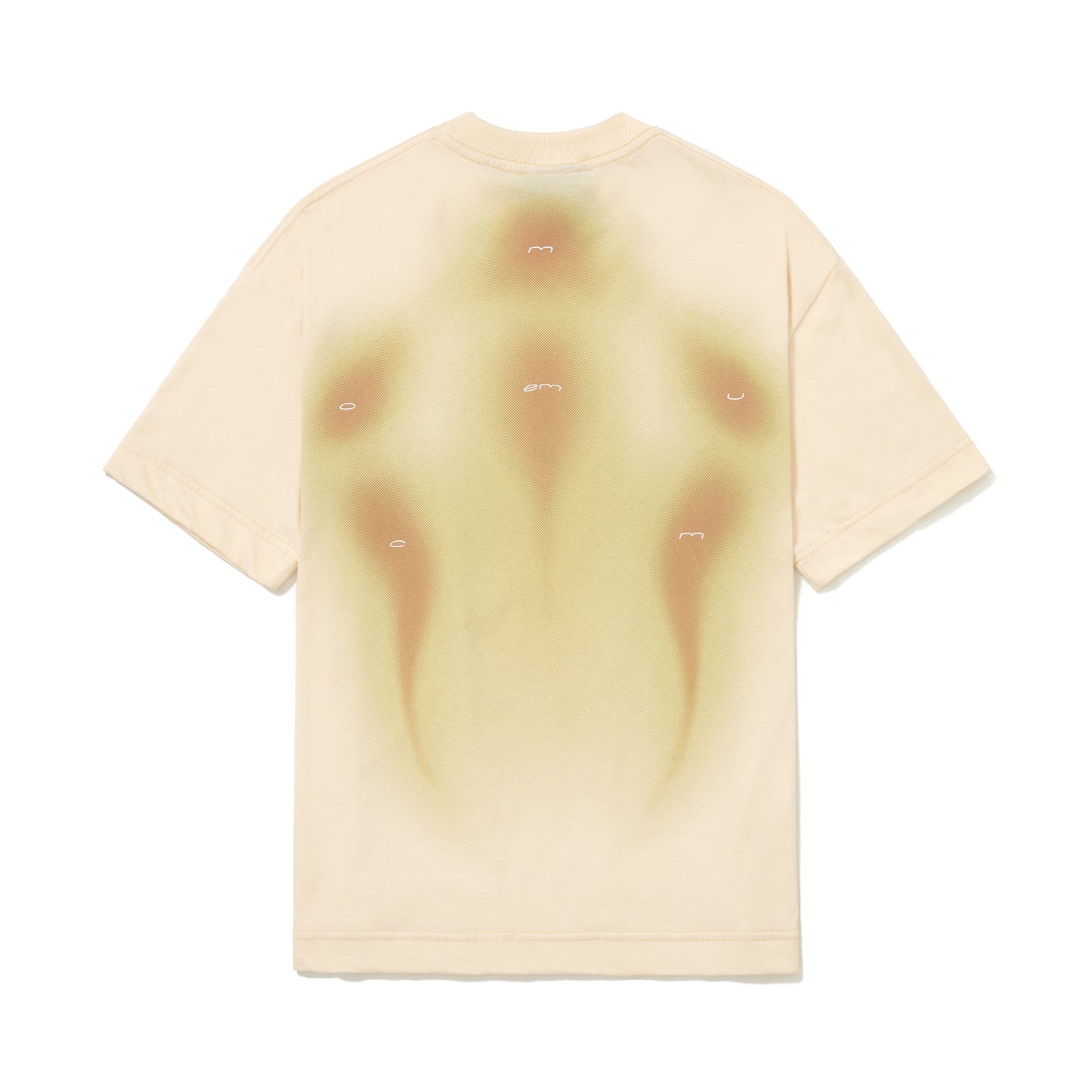 CAMISETA REGULAR VELA  BEGE