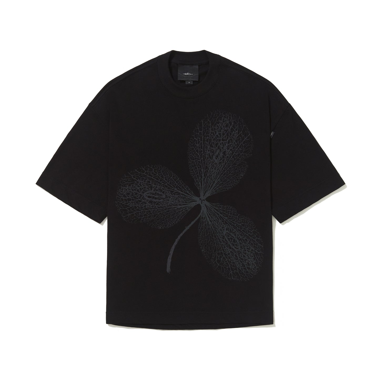 CAMISETA OVER  TREVO  PRETO