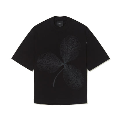 CAMISETA OVER  TREVO  PRETO