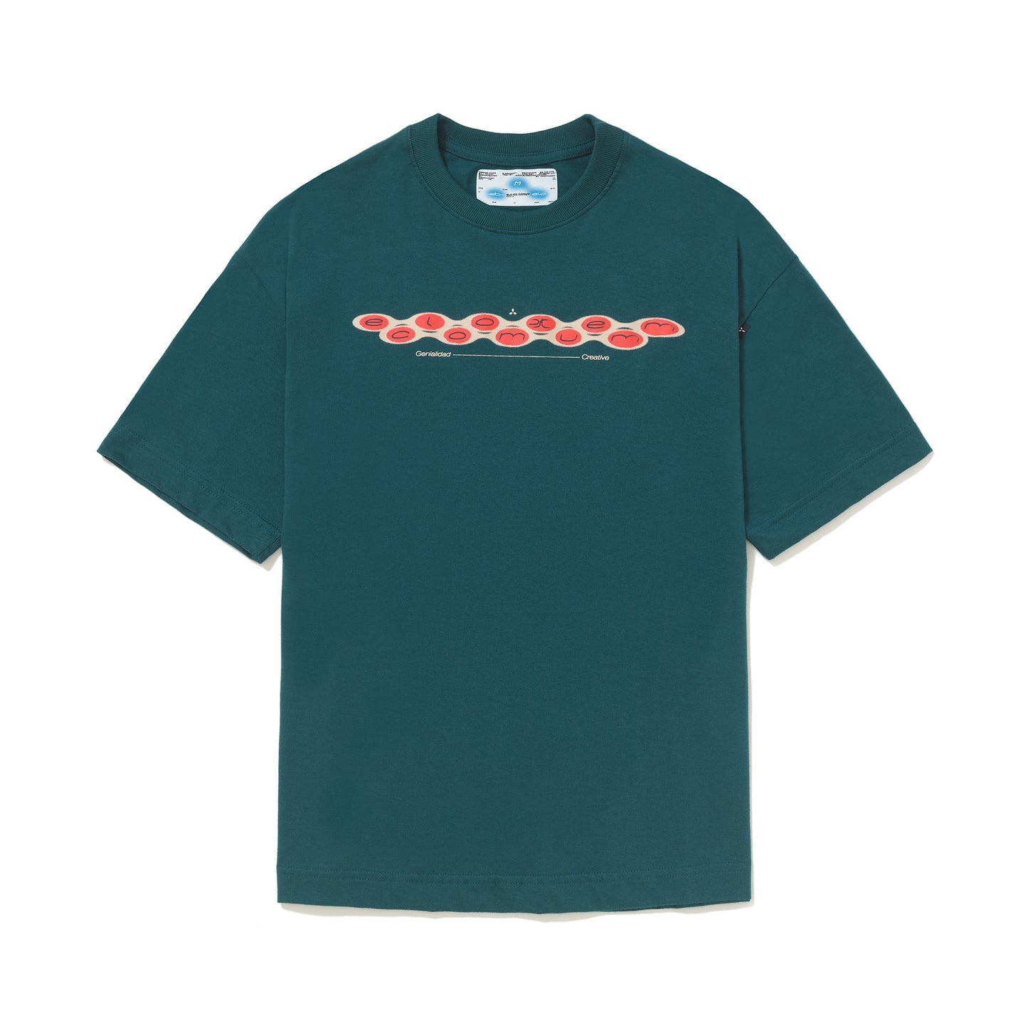 CAMISETA REGULAR HALO  VERDE MARINHO