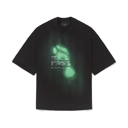 CAMISETA OVER  TEORIA DOS PASSOS  PRETO