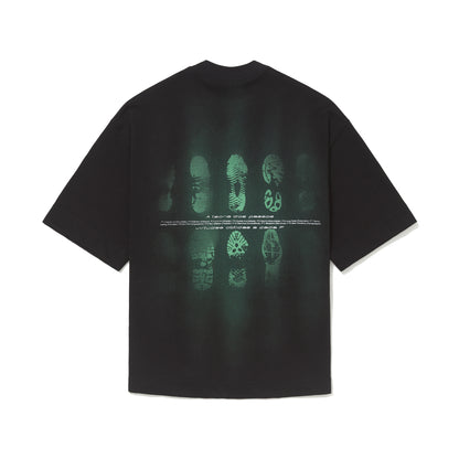 CAMISETA OVER  TEORIA DOS PASSOS  PRETO