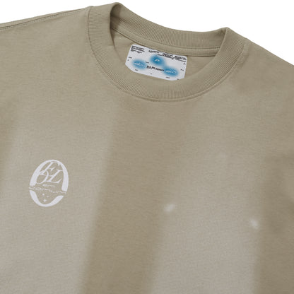 CAMISETA REGULAR MESSIAS JERSEY  BEGE