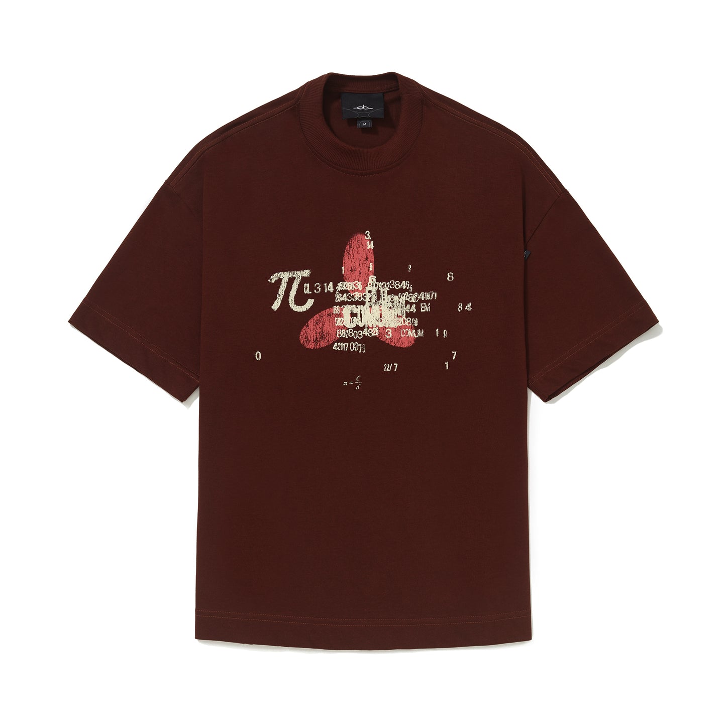 CAMISETA OVER  PI  MARROM