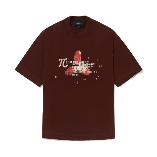 CAMISETA OVER  PI  MARROM