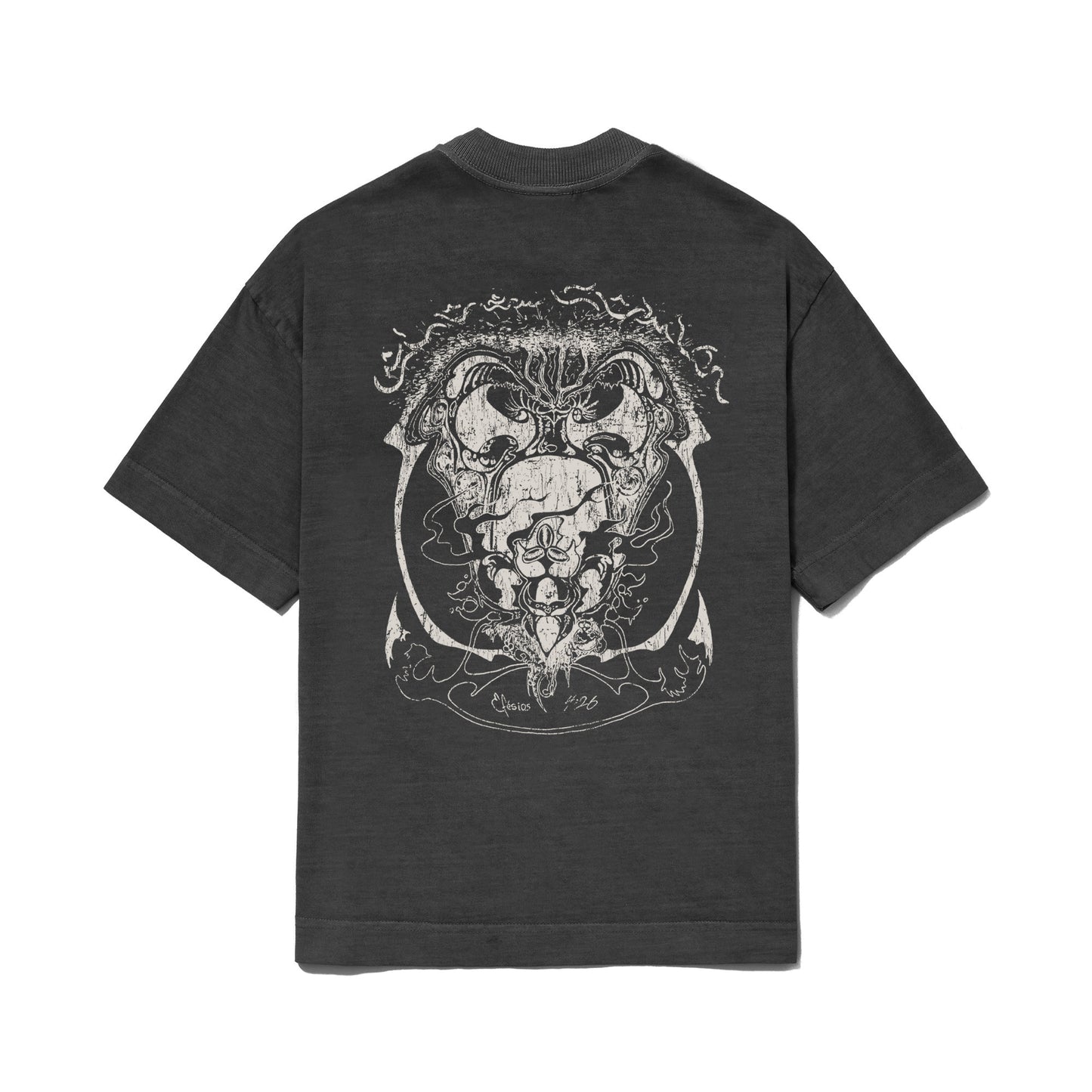 CAMISETA OVER  EPHESIOS  PRETO STONE