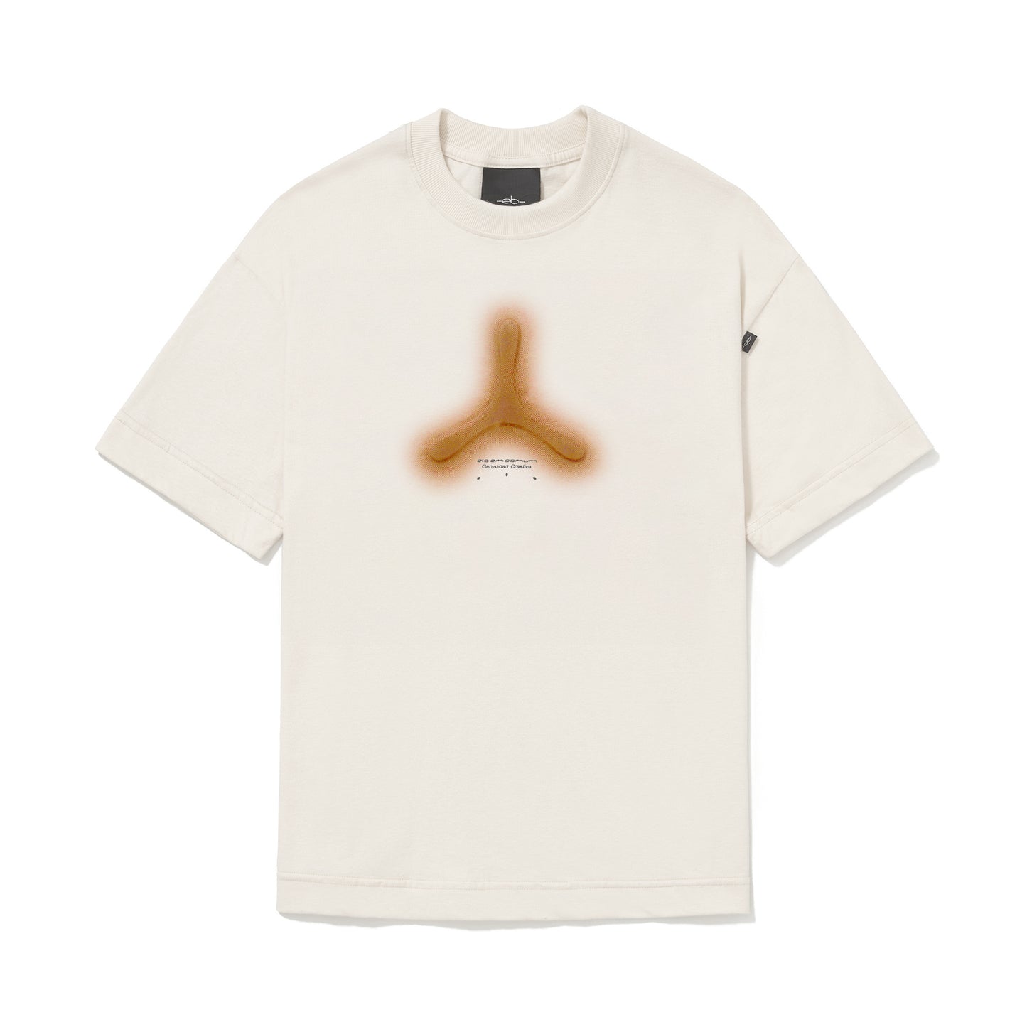 CAMISETA REGULAR TRITONO  BRANCO OFF.