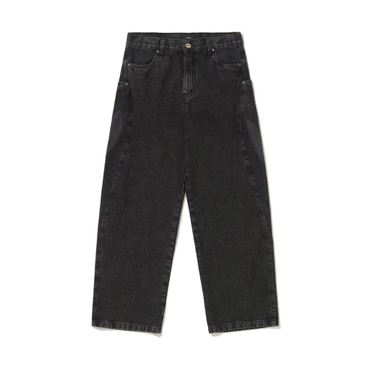 BAGGY JEANS LIMBO PRETO STONE