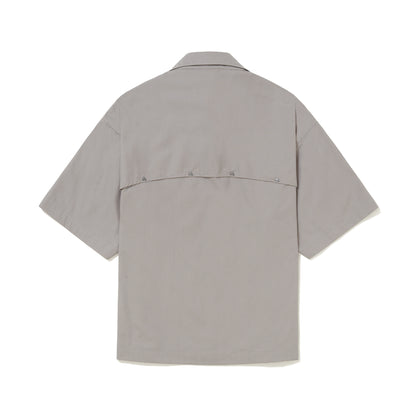 CAMISA BOTAO PATTERN  CINZA
