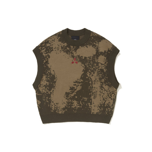 SWEATER GOLF YOKE - VERDE