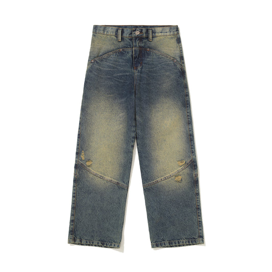 CALCA JEANS PAINTING DAY - VERDE