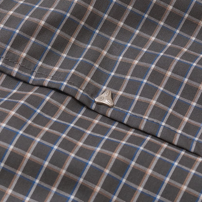CAMISA BOTAO PATTERN  XADREZ