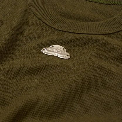 CAMISA LONG SLEEVE  3DOT VERDE