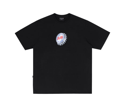 Vintage Cap TShirt In Black