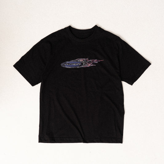 Camiseta AQVA Flame Logo BLACK