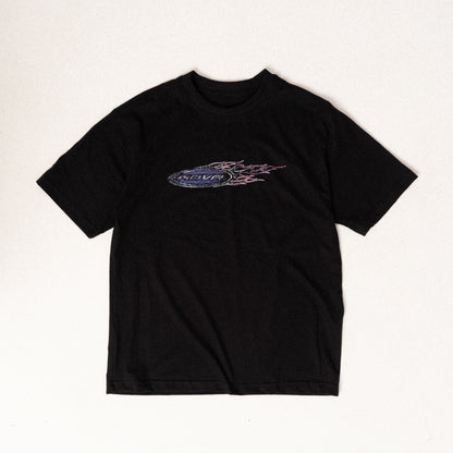 Camiseta AQVA Flame Logo BLACK