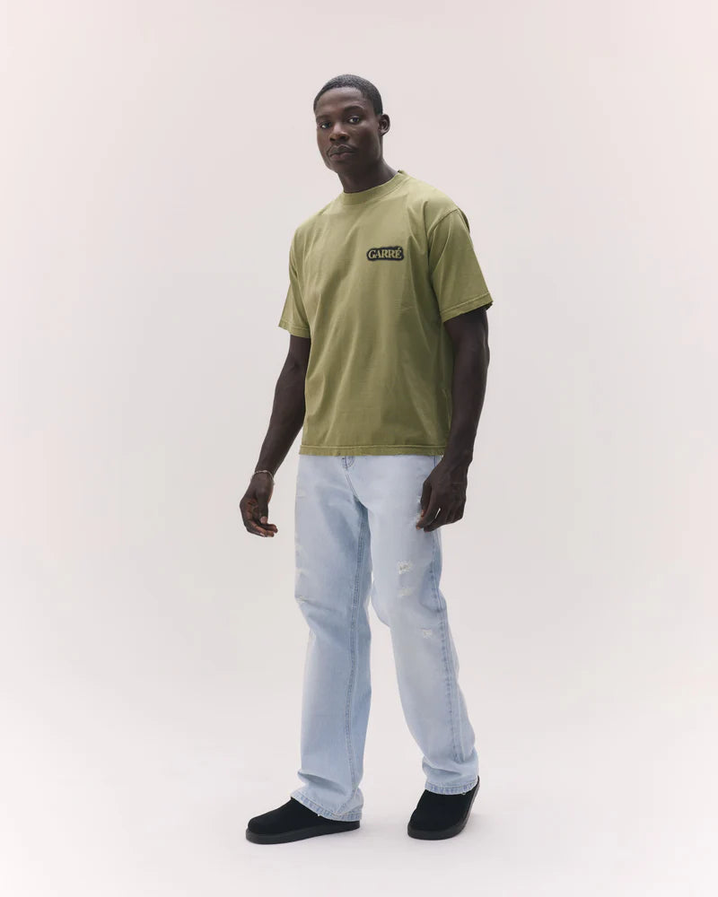 TShirt Disruptive Logo Militar Green