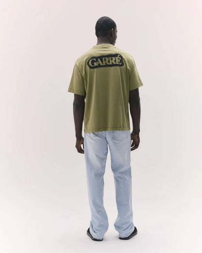 TShirt Disruptive Logo Militar Green
