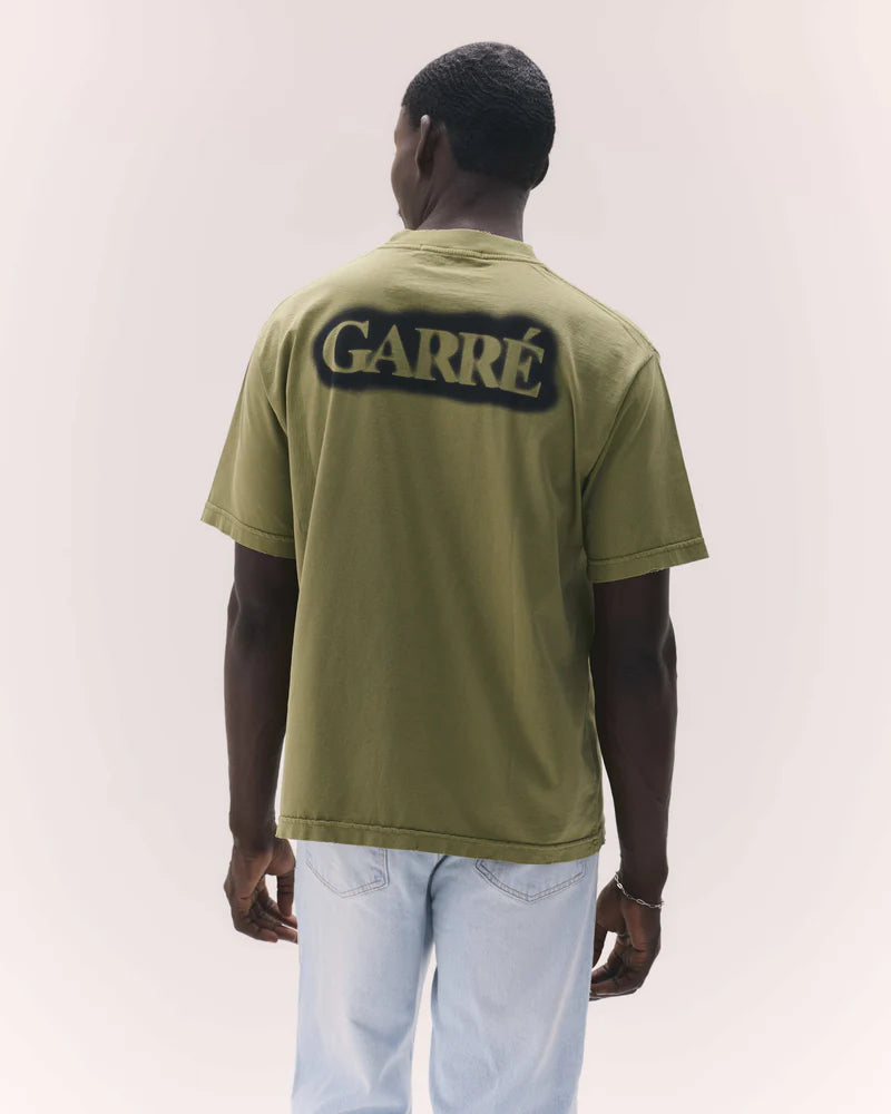 TShirt Disruptive Logo Militar Green