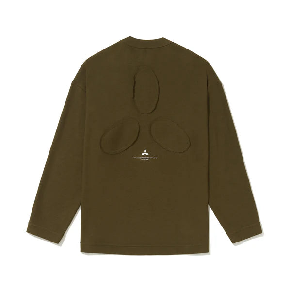 CAMISA LONG SLEEVE  3DOT VERDE