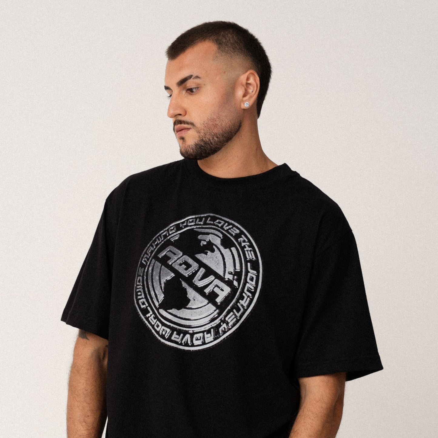 Camiseta AQVA Medal BLACK