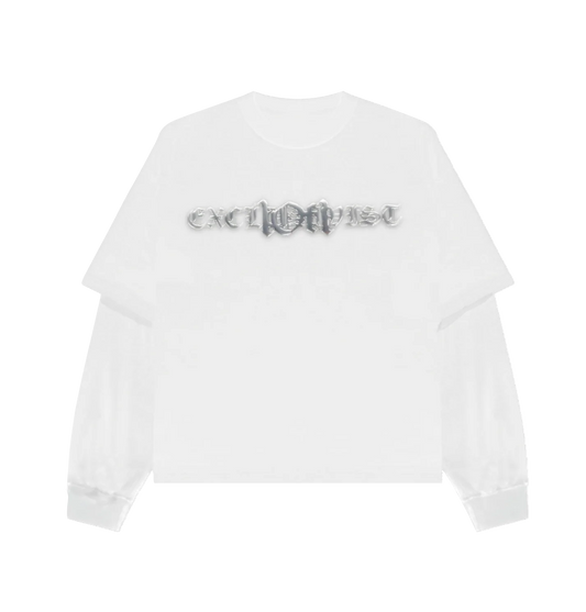 Berylium White Long Sleeve