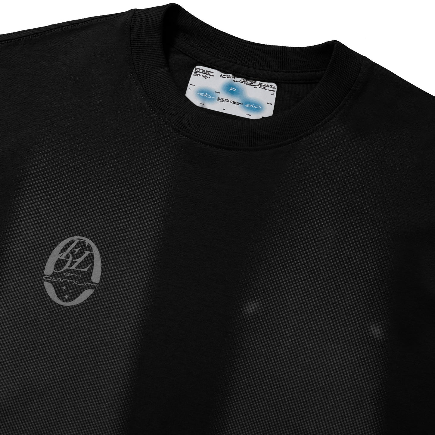 CAMISETA REGULAR MESSIAS JERSEY  PRETO