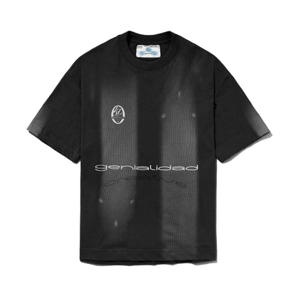 CAMISETA REGULAR MESSIAS JERSEY  PRETO