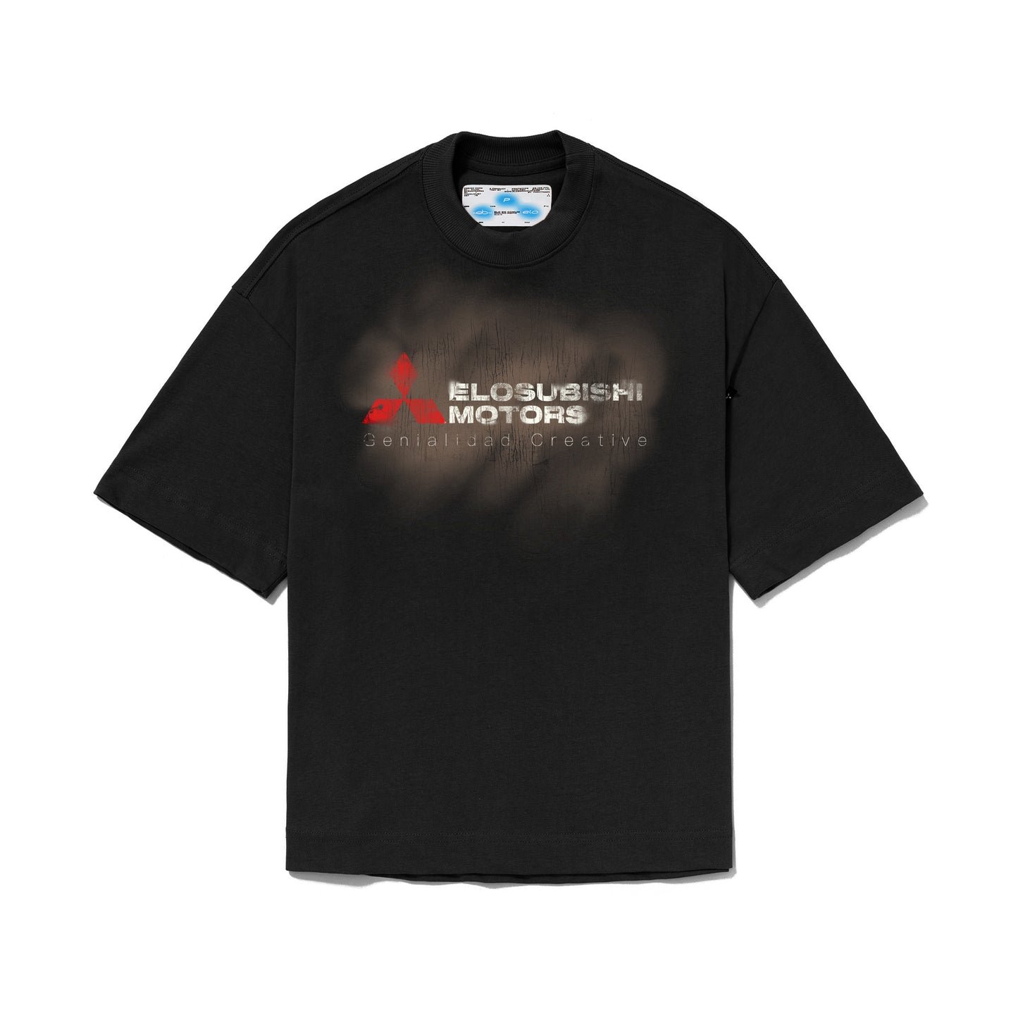 CAMISETA OVER ELOSUBISHI  PRETO