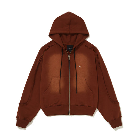 MOLETOM FLEECE ACRO - MARROM